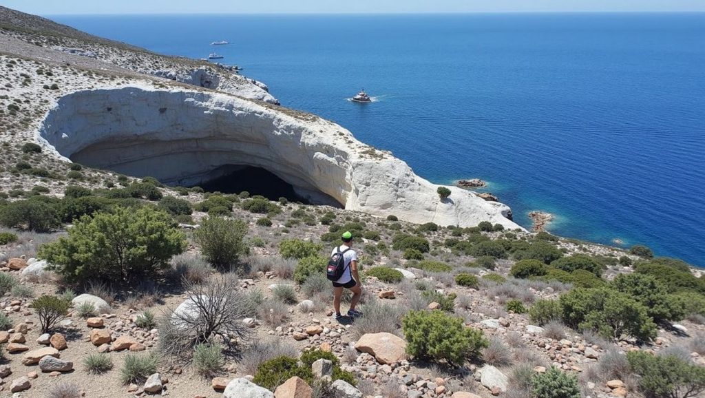 Sikia - Milos, Grecia