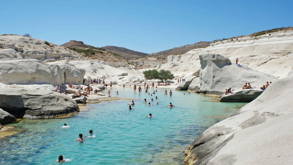 Kanateria - Milos, Grecia