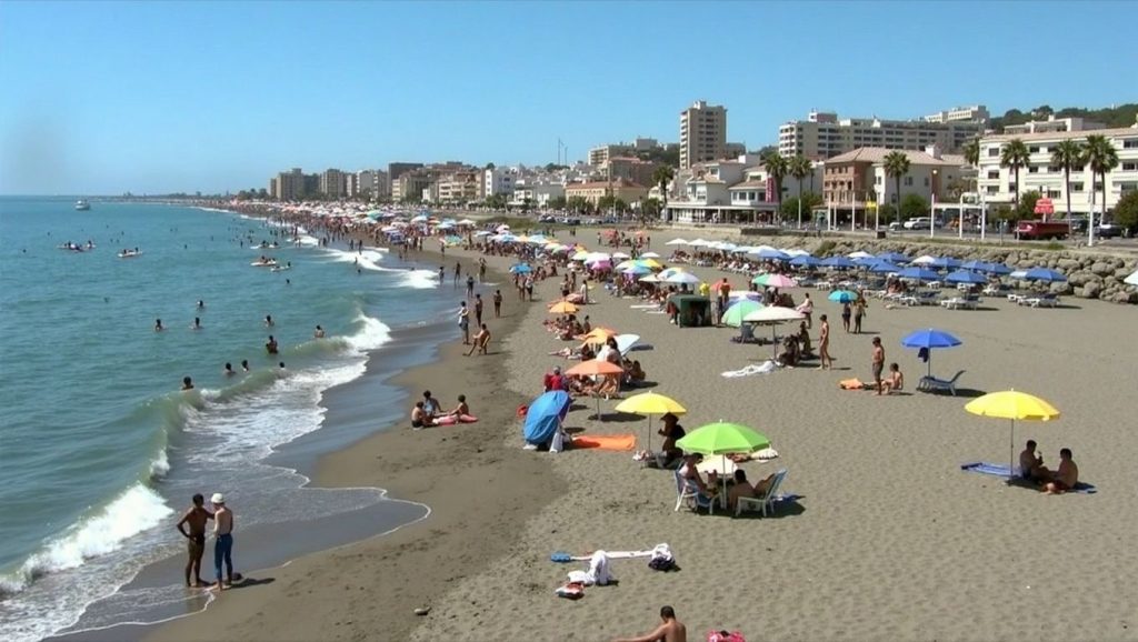Playa La Carihuela - Torremolinos, Málaga