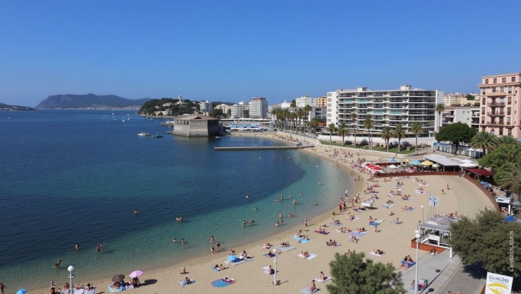 Plages du Mourillon - Toulon, Côte d'Azur