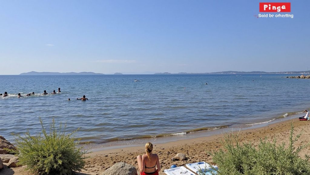 Plage de la Palud - Hyères, Côte d'Azur