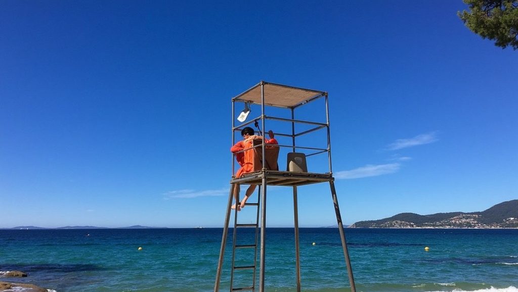 Plage du Brouis - La Croix-Valmer, Côte d'Azur