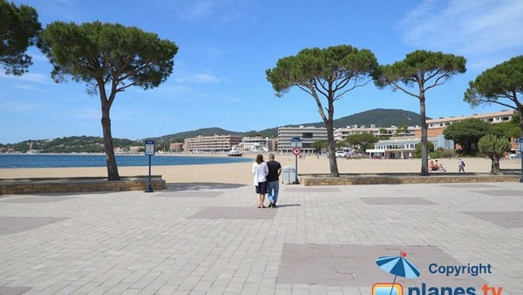 Plage du centre ville - Sainte-Maxime, Côte d'Azur