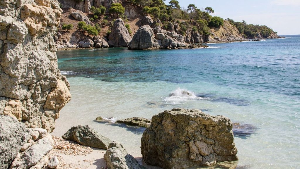 Plage des Darboussières - Hyères, Côte d'Azur