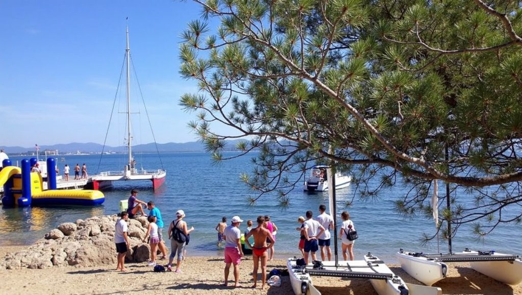 Plage de la Baume - Hyères, Côte d'Azur