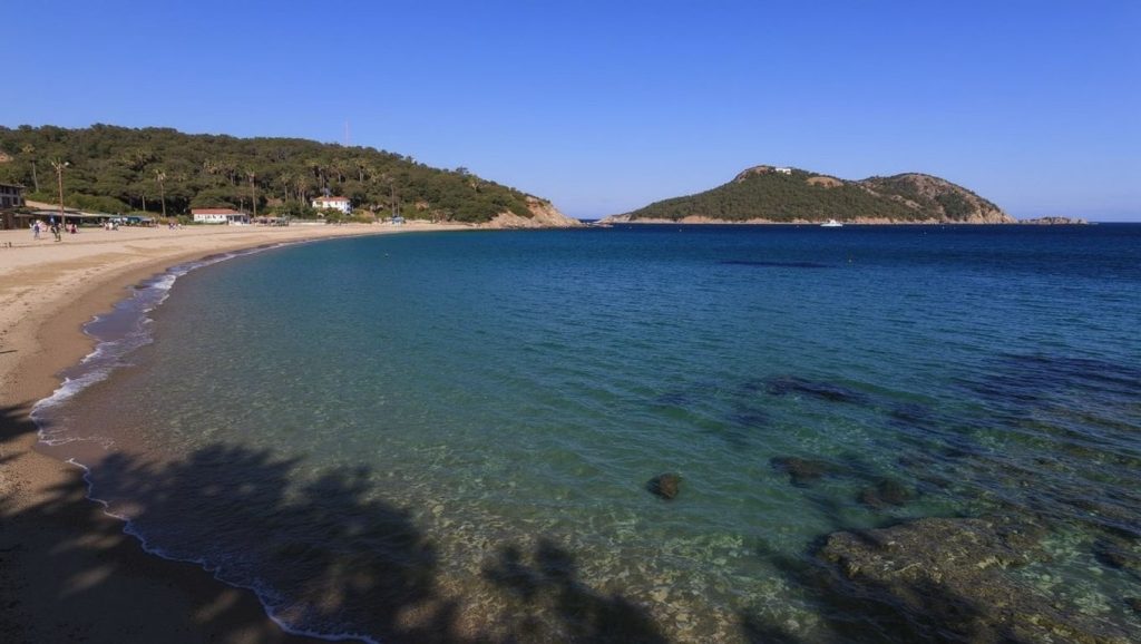 Plage de Briande - La Croix-Valmer, Côte d'Azur