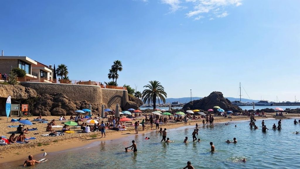 Plage de la Raguette - Mandelieu-la-Napoule, Côte d'Azur