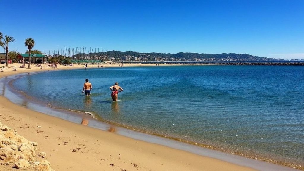 Plage de Robinson - Mandelieu-la-Napoule, Côte d'Azur