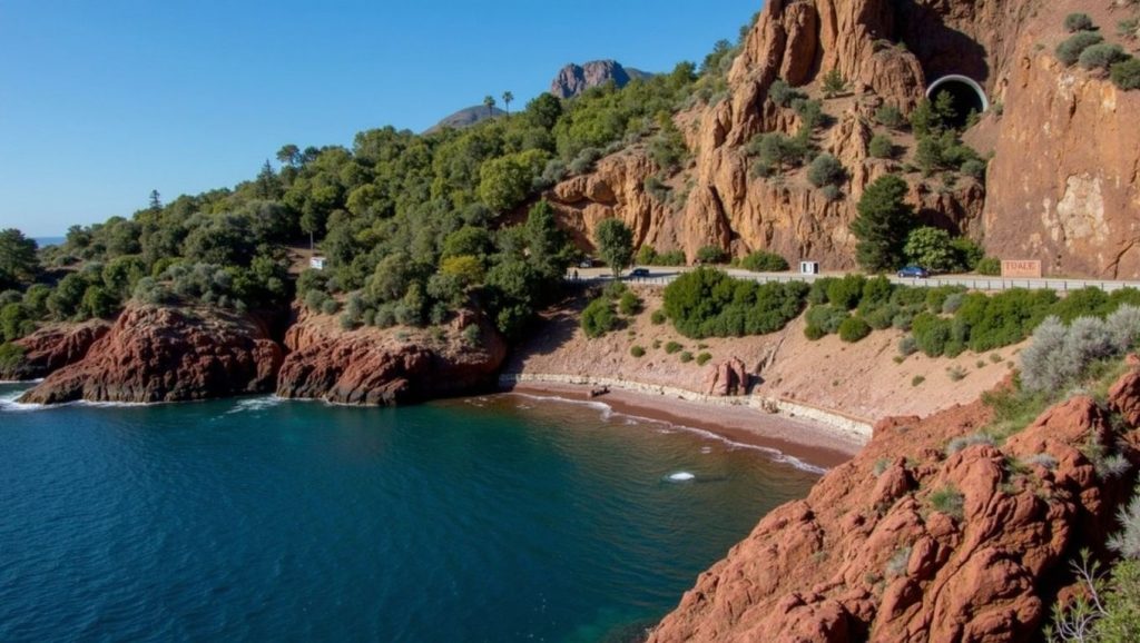 Plage Abel Ballif - Saint-Raphaël, Côte d'Azur