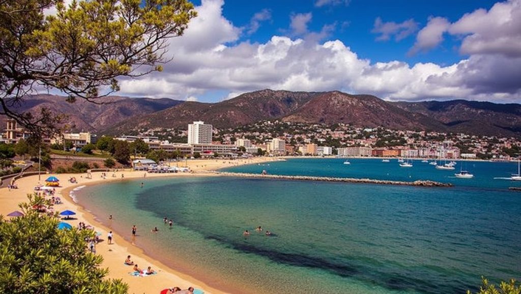 Plage du Luxembourg - Bormes-les-Mimosas, Côte d'Azur