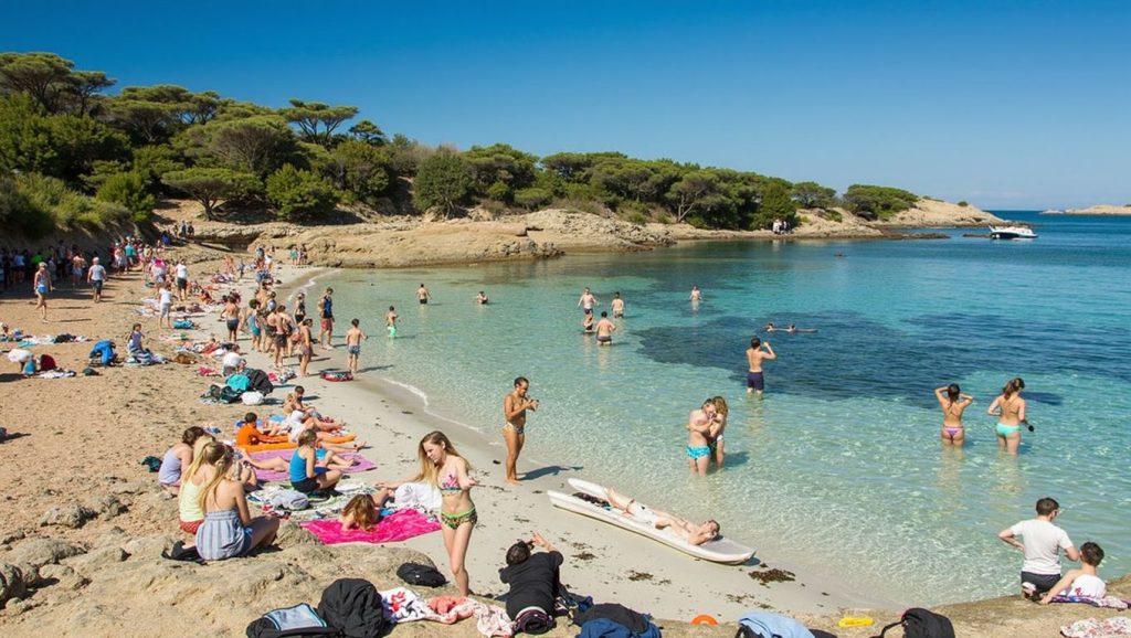 Plage du Pentagone - Hyères, Côte d'Azur