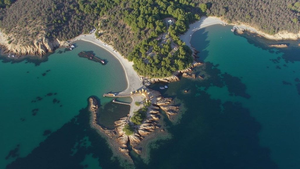 Plage de la Chapelle Saint-Georges - Bormes-les-Mimosas, Côte d'Azur