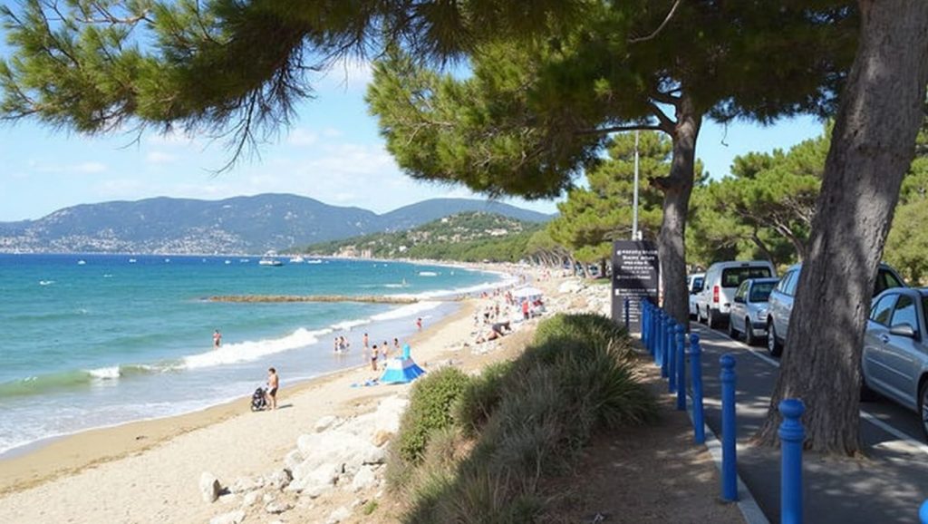 Plage du Vergeron - La Croix-Valmer, Côte d'Azur