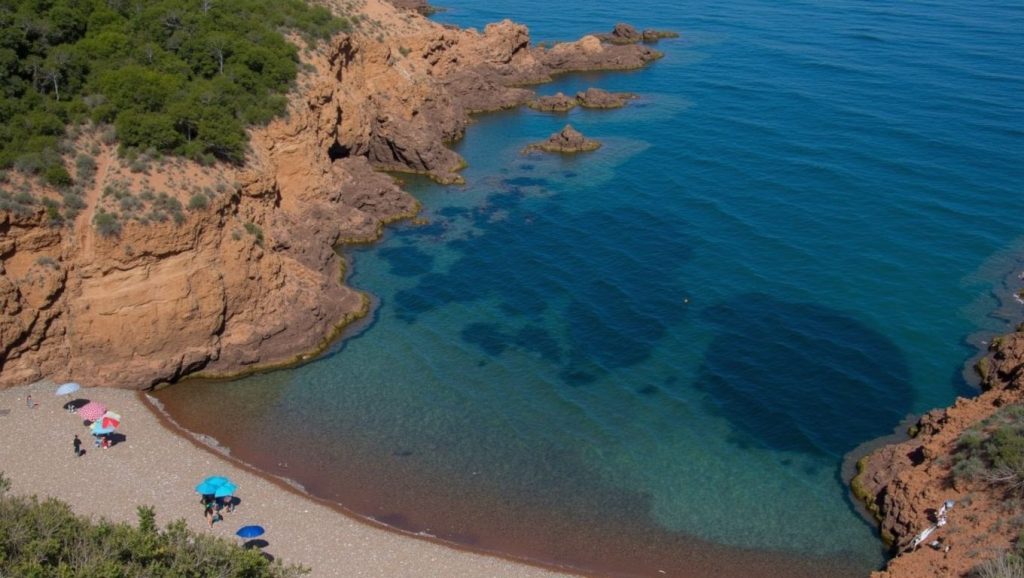 Calanque du Petit Caneiret - Saint-Raphaël, Côte d'Azur