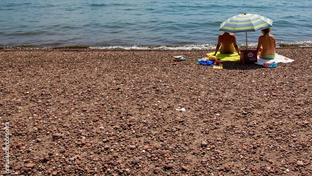 plage de la Pointe Notre Dame - Saint-Raphaël, Côte d'Azur