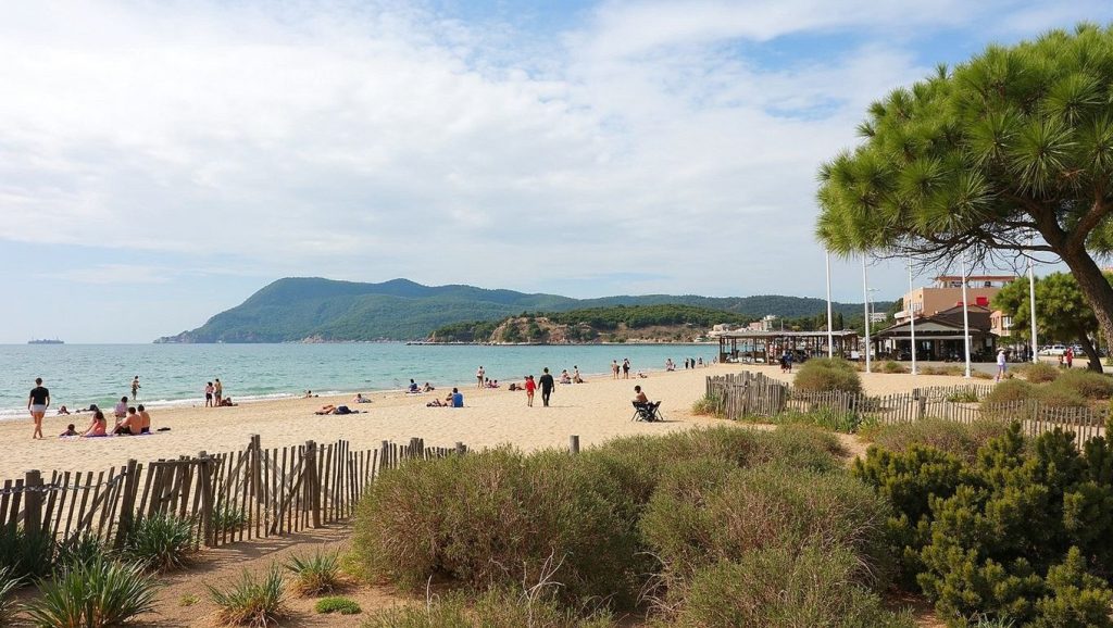Plage de Balaguier - La Seyne-sur-Mer, Côte d'Azur