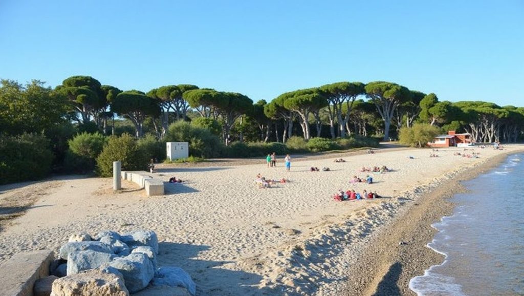 Plage du Vieux Moulin - Grimaud, Côte d'Azur