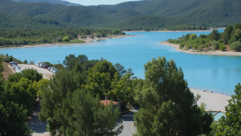 Plage "Au droit des deux campings" - Les Salles-sur-Verdon, Côte d'Azur