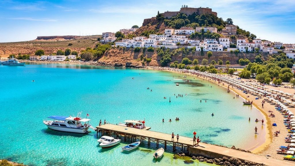Lindos Beach - Rodas, Grecia