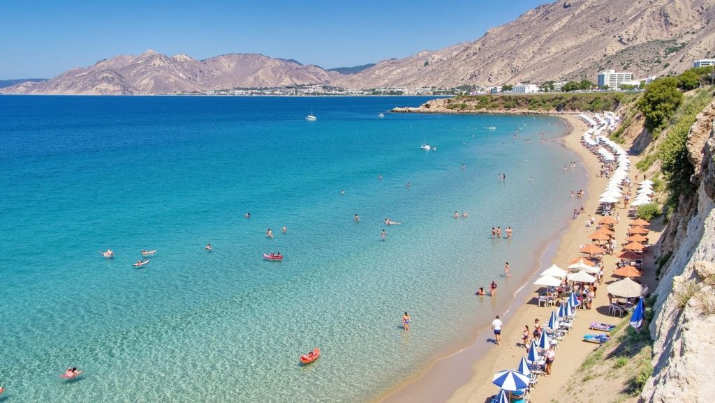 Grande Blue Beach - Rodas, Grecia