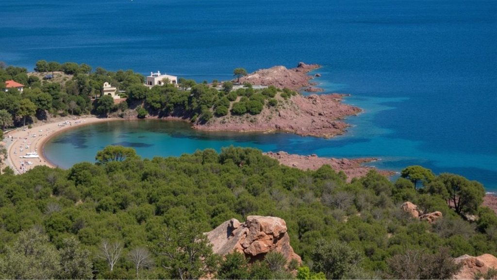 Plage d'Aigue Bonne - Saint-Raphaël, Côte d'Azur