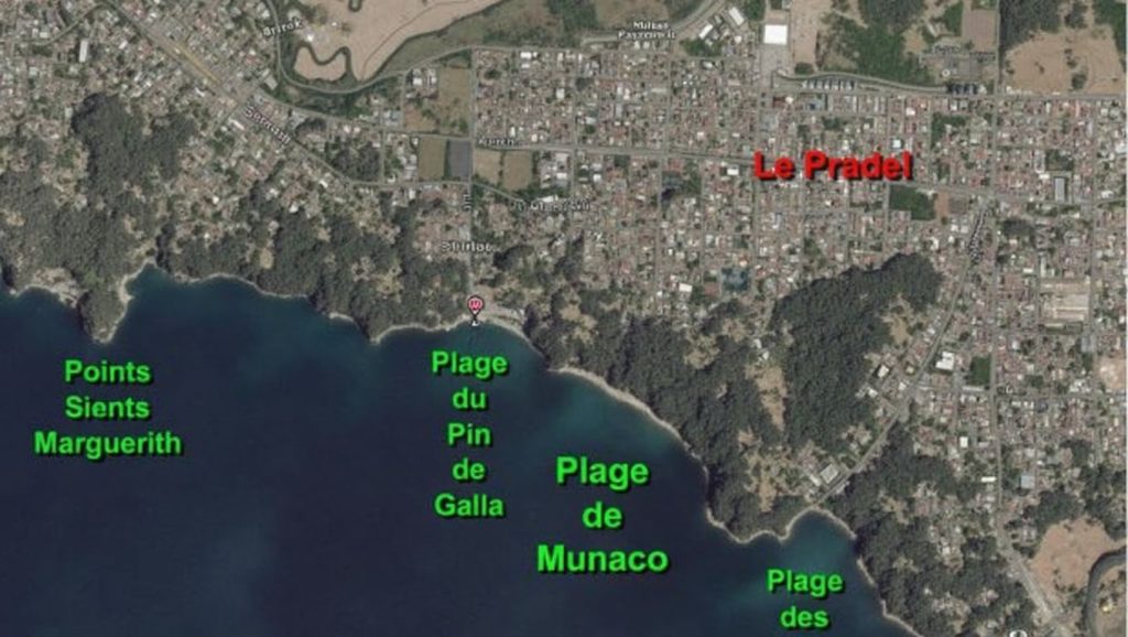 Plage naturiste du Monaco - Le Pradet, Côte d'Azur