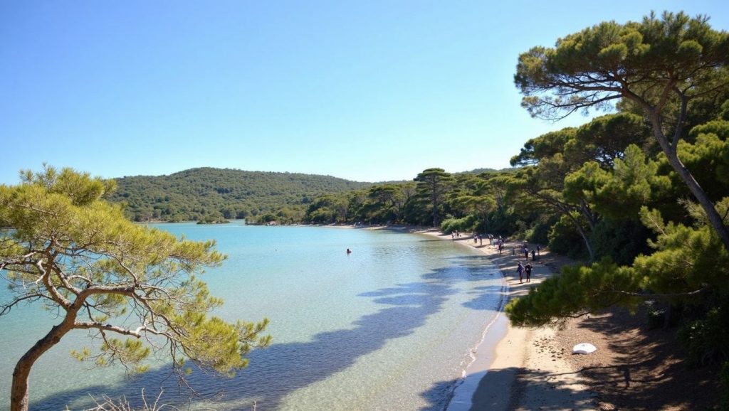 Plage des Porquerollais - Hyères, Côte d'Azur