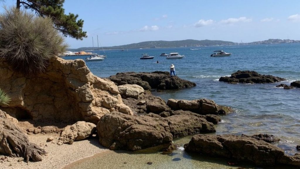 Plage du Pontillon - Hyères, Côte d'Azur