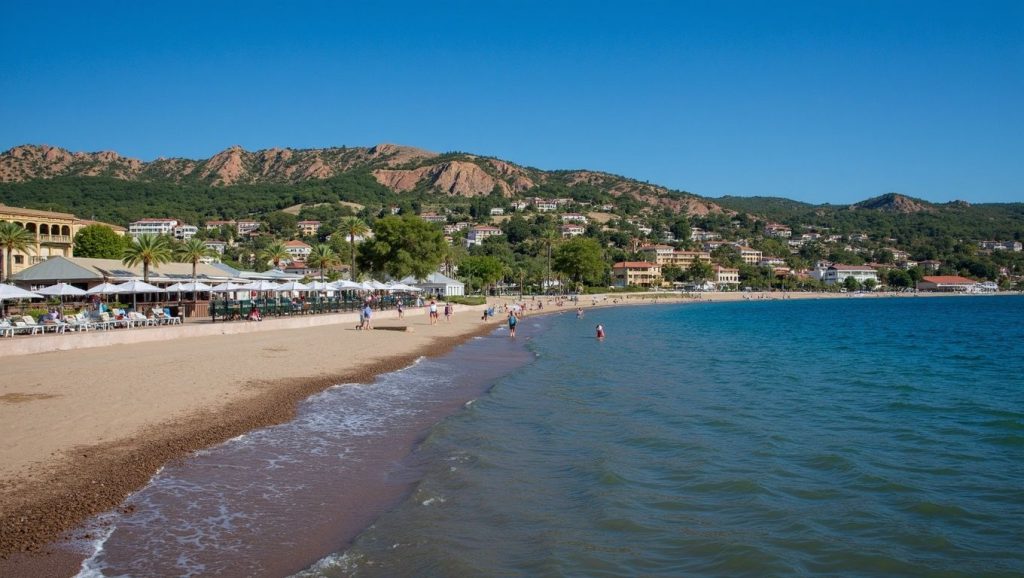 Plage d'Agay - Saint-Raphaël, Côte d'Azur