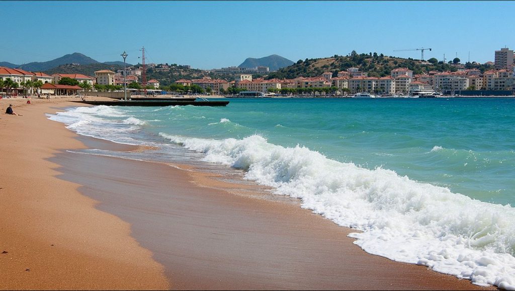 Plage Abel Ballif - Saint-Raphaël, Côte d'Azur
