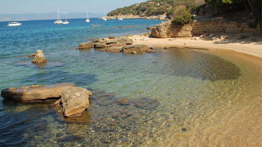 Plage du Pentagone - Hyères, Côte d'Azur