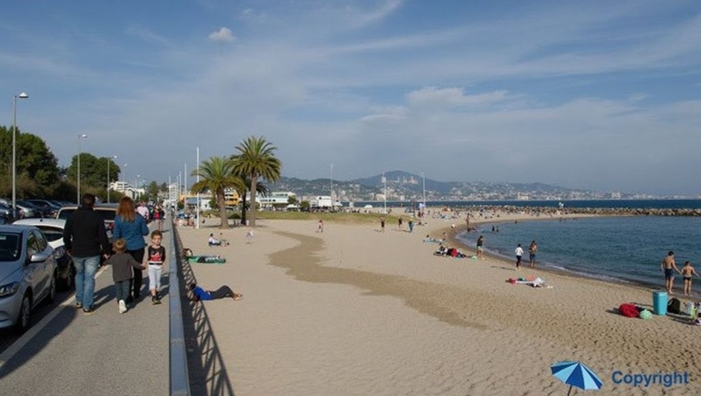 Plage du Sable d'Or - Mandelieu-la-Napoule, Côte d'Azur