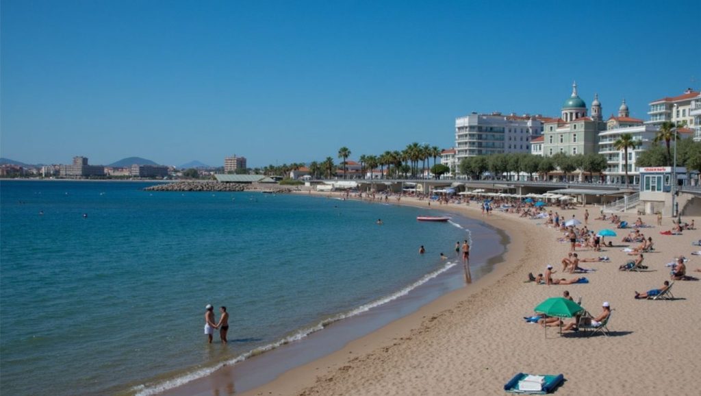 Plage du Val Fleury - Saint-Raphaël, Côte d'Azur