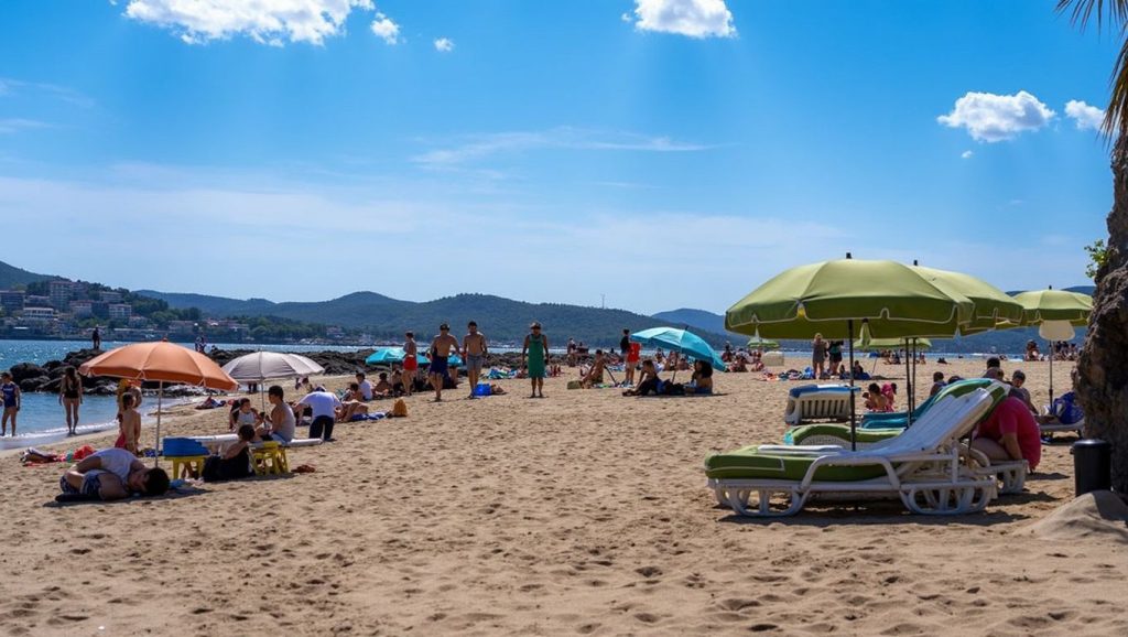 Plage de Guerrevielle - Grimaud, Côte d'Azur