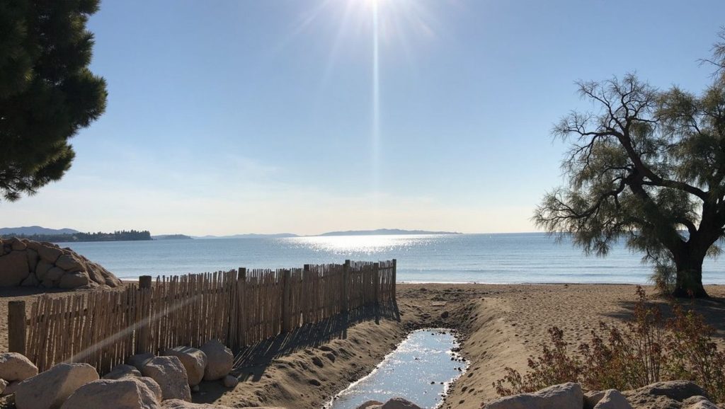 Plage de la Mère Dieu - Bormes-les-Mimosas, Côte d'Azur