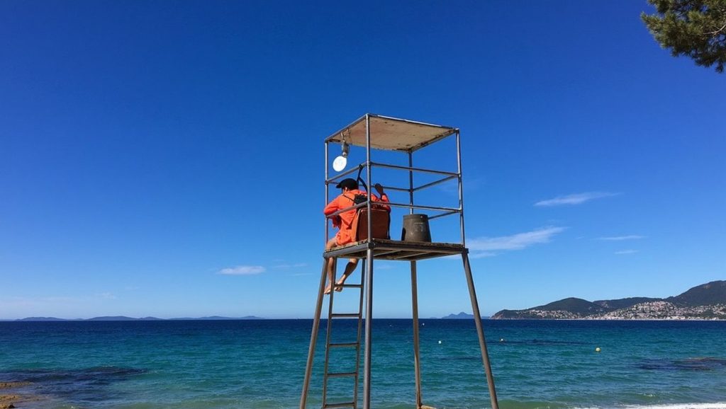 Plage du Treuil - La Croix-Valmer, Côte d'Azur