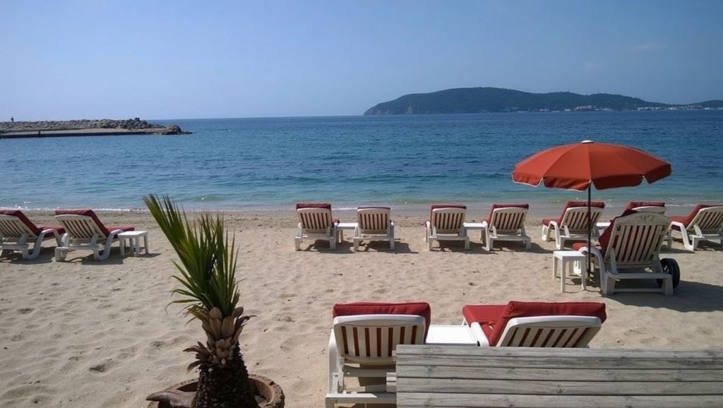 plage du lido - Toulon, Côte d'Azur