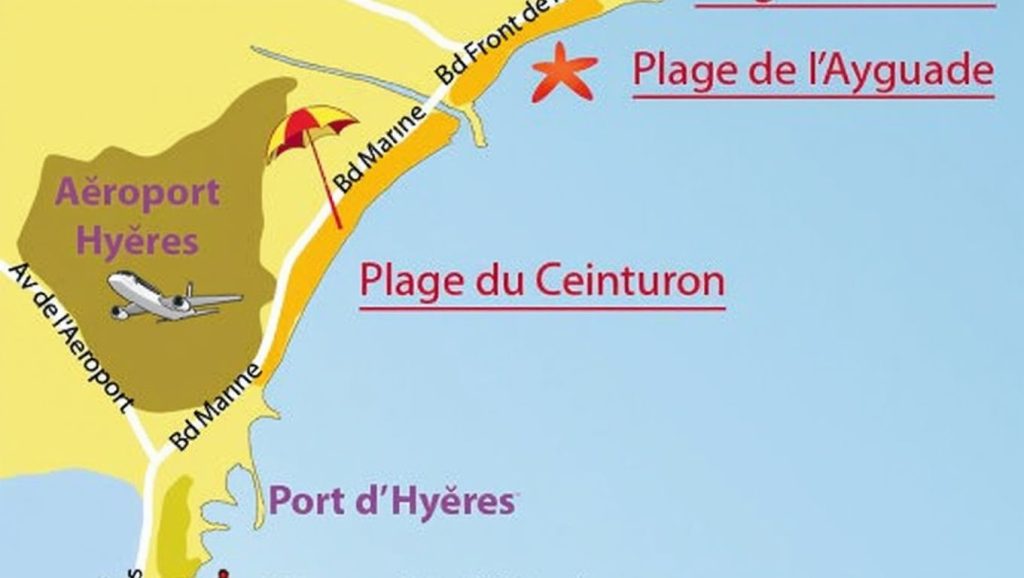 Plage du Ceinturon - Hyères, Côte d'Azur