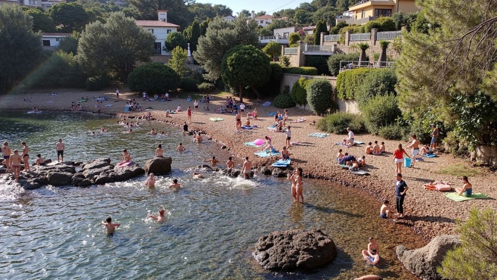 Plage Fournas - Saint-Raphaël, Côte d'Azur