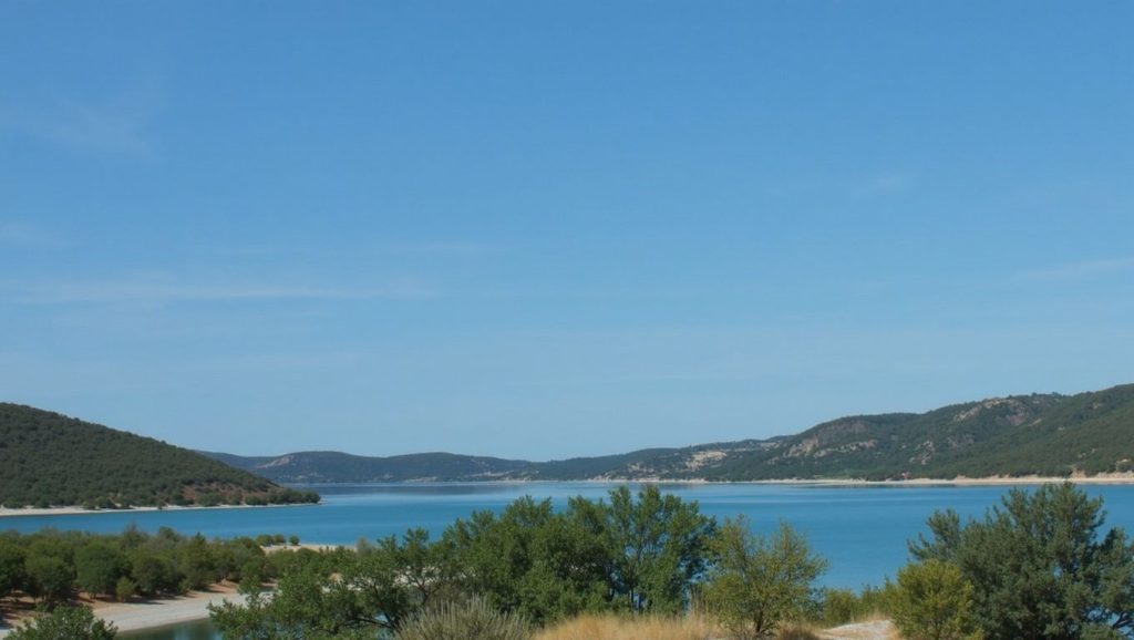 Plage "Au droit des deux campings" - Les Salles-sur-Verdon, Côte d'Azur