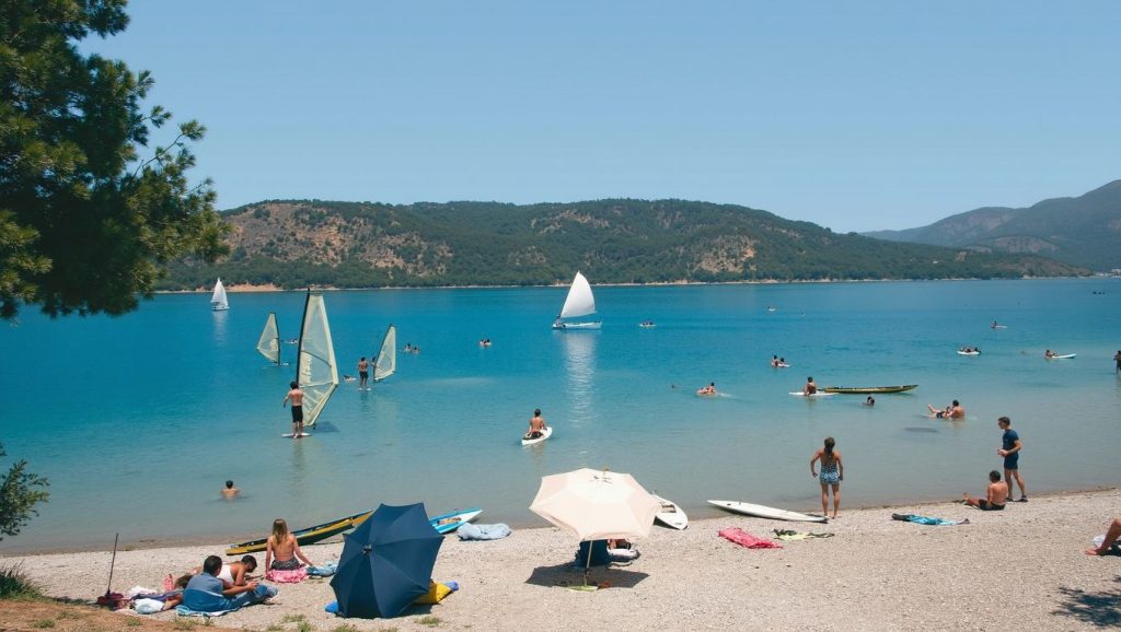 Plage Vigne d'Aiguines - Les Salles-sur-Verdon, Côte d'Azur