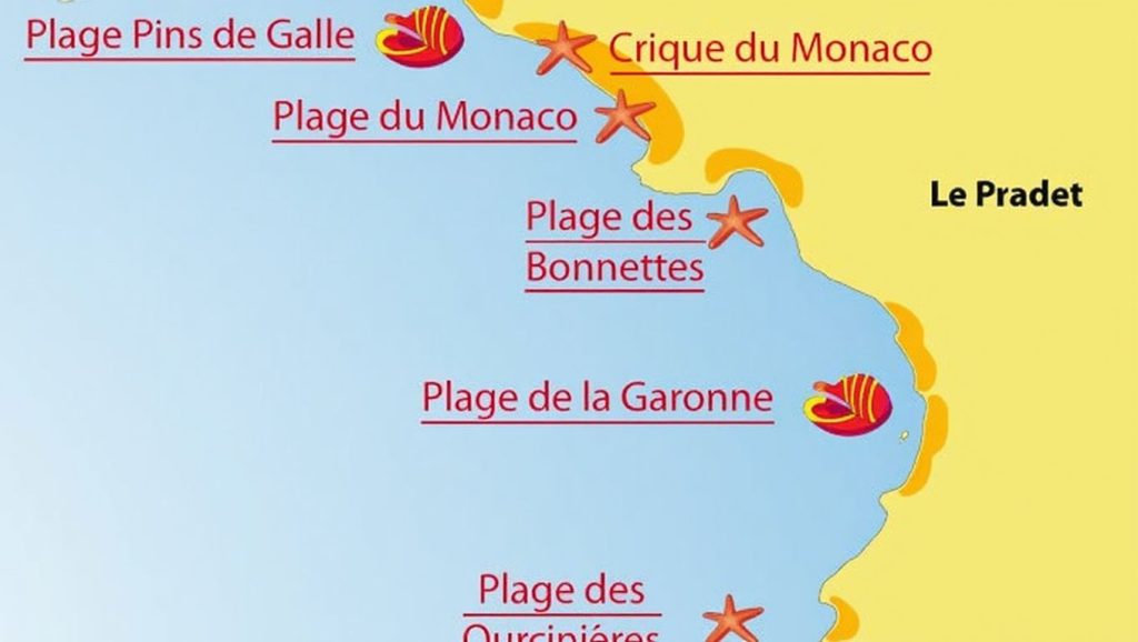 Plage du Monaco - Le Pradet, Côte d'Azur