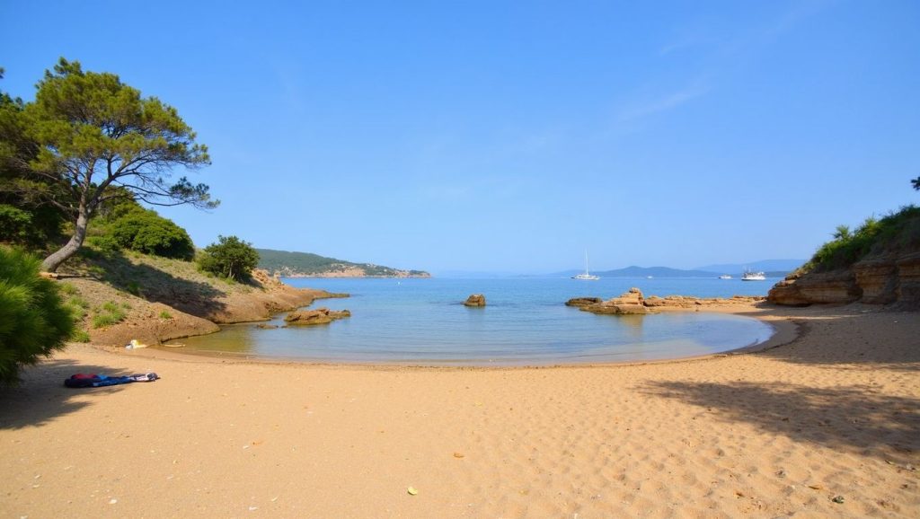 Plage du Port du Niel - Hyères, Côte d'Azur