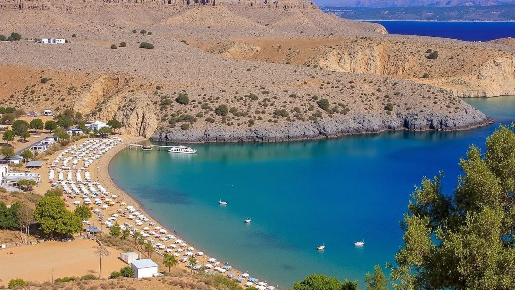 Lindos Beach - Rodas, Grecia