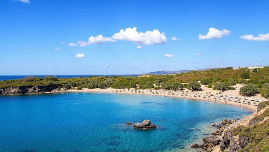 Grande Blue Beach - Rodas, Grecia