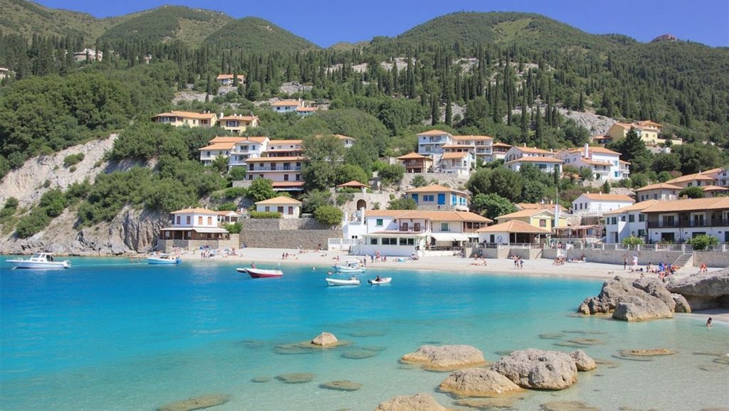 Agios Georgios (noroeste) - Lefkada, Grecia