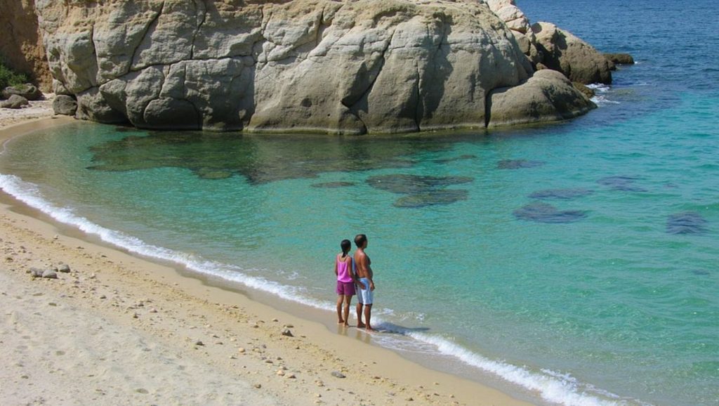 Tourkou Ammos - Naxos, Grecia
