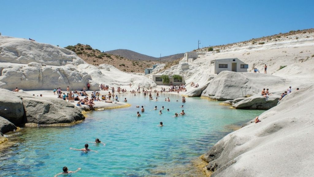 Gerania - Milos, Grecia