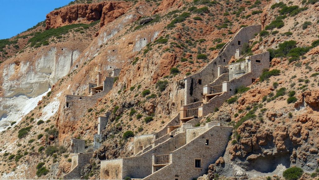 Thiorichia - Milos, Grecia