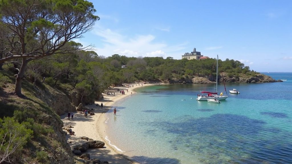 Plage de l'Alycastre - Hyères, Côte d'Azur